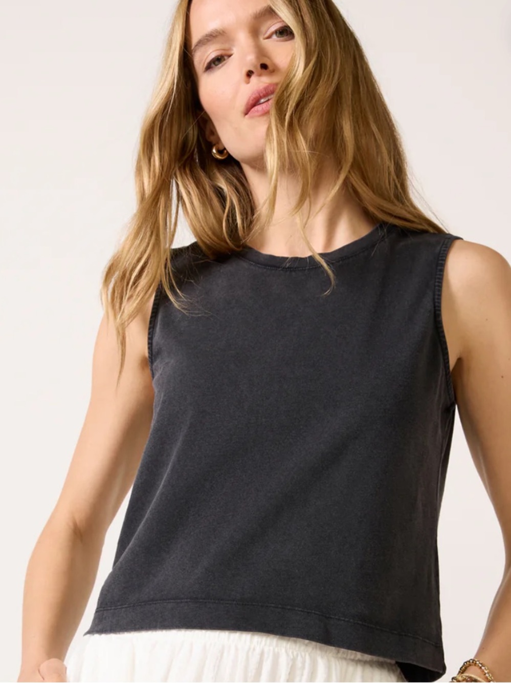 Sloane Cotton Jersey Tank